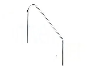 Pasamanos Sencillo de 72", Acero Inoxidable